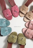 Giày LR P•ana Summer Charms Suede Mules