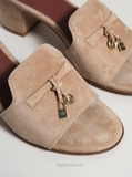 Giày LR P•ana Summer Charms Suede Mules