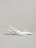 Giày P/ra/da Slingback Pumps