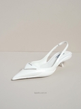 Giày P/ra/da Slingback Pumps