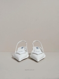 Giày P/ra/da Slingback Pumps
