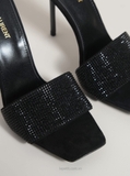 Giày S/aint Lau/rent Lucky Evening Mules