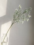 Cành hoa baby trắng 65cm