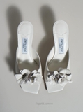 Giày Jim/my Ch/oo Flower Mules