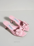 Giày Jim/my Ch/oo Flower Mules