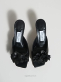 Giày Jim/my Ch/oo Flower Mules