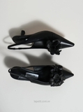Giày Jim/my Ch/oo Amita Flower 45 Slingback Pumps