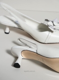 Giày Jim/my Ch/oo Amita Flower 45 Slingback Pumps