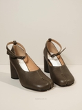 [ORDER 2 - 3 TUẦN] Giày Mai/son Mar/gie/la Tabi 75 Ankle Strap Pumps