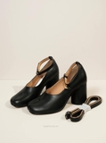 [ORDER 2 - 3 TUẦN] Giày Mai/son Mar/gie/la Tabi 75 Ankle Strap Pumps