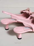 Giày Jim/my Ch/oo Amita Flower 45 Slingback Pumps