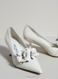 Giày Jim/my Ch/oo Rosalia Flower Pumps