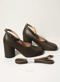 [ORDER 2 - 3 TUẦN] Giày Mai/son Mar/gie/la Tabi 75 Ankle Strap Pumps