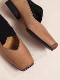Giày Uma Wang Square-toe Ballerina 2.5cm