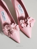 Giày Jim/my Ch/oo Rosalia Flower Pumps