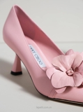 Giày Jim/my Ch/oo Rosalia Flower Pumps