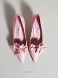 Giày Jim/my Ch/oo Rosalia Flower Pumps