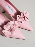 Giày Jim/my Ch/oo Rosalia Flower Pumps