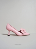 Giày Jim/my Ch/oo Rosalia Flower Pumps