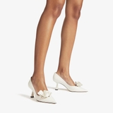 Giày Jim/my Ch/oo Rosalia Flower Pumps