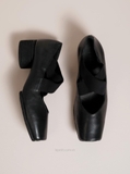 Giày Uma Wang Square-toe High Ballerina 4.5cm