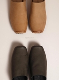 [ORDER 2 - 3 TUẦN] Giày Uma Wang Square-toe Slippers