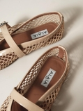 [ORDER 2 - 3 TUẦN] Giày A/lai/a Fishnet Ballet Flats