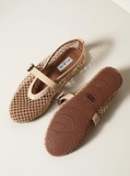 [ORDER 2 - 3 TUẦN] Giày A/lai/a Fishnet Ballet Flats