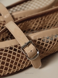 [ORDER 2 - 3 TUẦN] Giày A/lai/a Fishnet Ballet Flats
