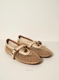 [ORDER 2 - 3 TUẦN] Giày A/lai/a Fishnet Ballet Flats