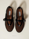 [ORDER 2 - 3 TUẦN] Giày A/lai/a Fishnet Ballet Flats
