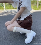 Giày Lost in Echo Platform Brogues - size 36