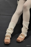 Giày Mai*son Mar*gie*la MM6 Logo Strap Ballet Flats - Size 36