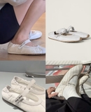[ORDER 2 - 3 TUẦN] Giày M/iu M/iu Plume Ballerina
