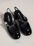 Giày M/iu M/iu Slingback Pumps