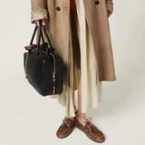 [ORDER 2 - 3 TUẦN] Giày M/iu M/iu Unlined Bleached Boat Shoes