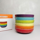 Bộ 6 dĩa sâu lòng Le Creuset Rainbow 20cm