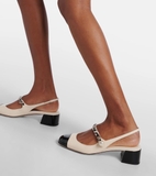 Giày M/iu M/iu Slingback Pumps