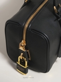 Túi P/ra/da Medium Leather Top Handle Padlock