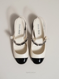 Giày M/iu M/iu Slingback Pumps