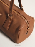 Túi P/ra/da Medium Leather Top Handle Padlock