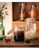 Hũ thủy tinh Kilner Clip Top Jar tròn nắp cài 0.5/1/1.5/2/3 lít