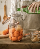 Hũ thủy tinh Kilner Clip Top Jar tròn nắp cài 0.5/1/1.5/2/3 lít