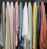 Bộ drap + vỏ gối Tencel màu trơn 1m6 / 1m8