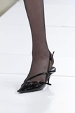 Giày M/iu M/iu Patent Leather Buckle Slingback