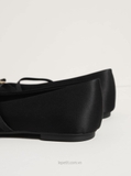 Giày Fer/ra/ga/mo New Vara Plate Ballerina Flats