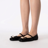 Giày Fer/ra/ga/mo New Vara Plate Ballerina Flats