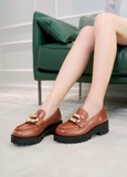 Giày Stella Luna Buckle Loafers - Size 36