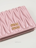 Ví M/iu M/iu Matelassé Small Wallet
