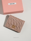 Ví M/iu M/iu Matelassé Small Wallet